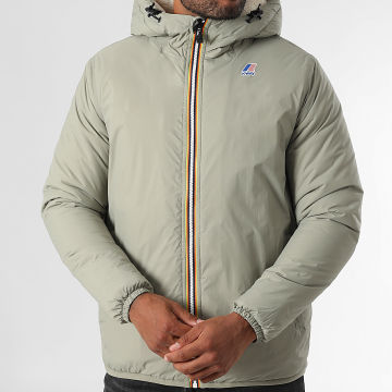 K-Way - Le Vrai 4.0 Claude Orsetto Hooded Parka K21515W Beige