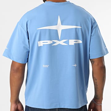 Project X Paris - Tee Shirt Oversize Large 2511004 Bleu Clair