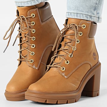 Timberland - Stivali Donna Allington Heights Mid Lace A2CKC Frumento Full Grain