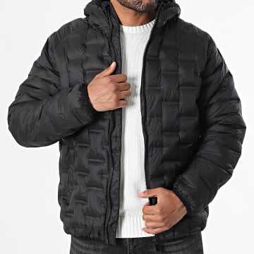 Zayne Paris  - Chaqueta con cremallera y capucha 369 Negro