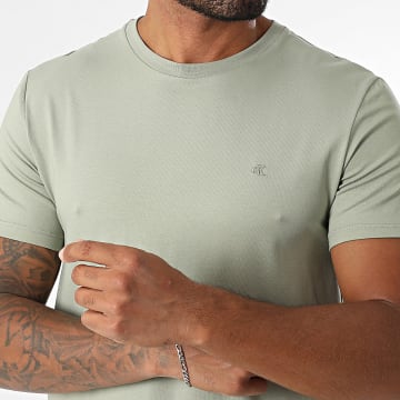 Calvin Klein - LC241 Camiseta Slim Verde Caqui Claro