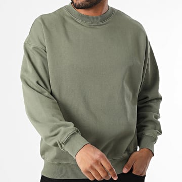 Colorful Standard - Sudadera Crewneck Premium CS1012 Verde Caqui