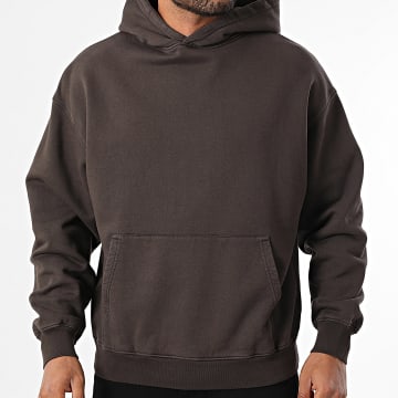 Colorful Standard - Premium Hoodie mit Reißverschluss CS1015 Dunkelbraun
