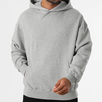 Colorful Standard - Premium Hoodie mit Reißverschluss CS1015 Grau Meliert