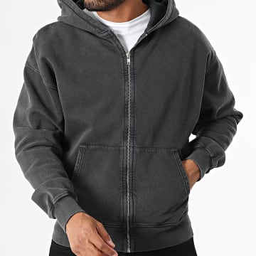 Colorful Standard - Premium Hoodie mit Reißverschluss CS1016 Anthrazit