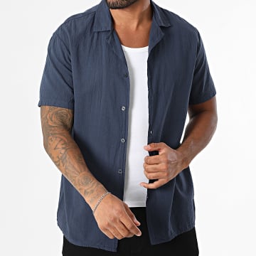 Frilivin - Hemd Kurzarm 172 Marineblau