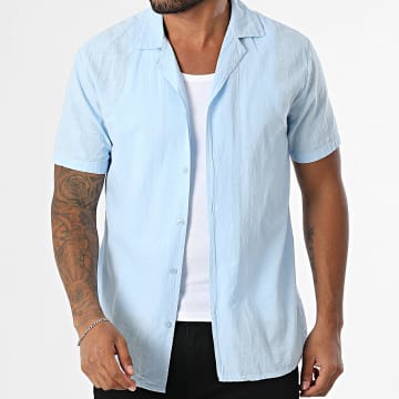 Frilivin - Chemise Manches Courtes 172 Bleu Clair