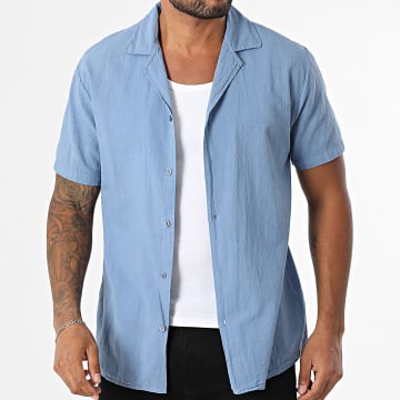 Frilivin - 172 Camisa Manga Corta Azul