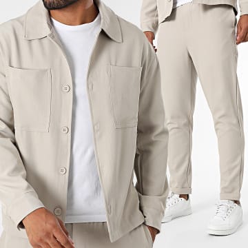 Frilivin - Ensemble Veste Et Pantalon 37J Beige