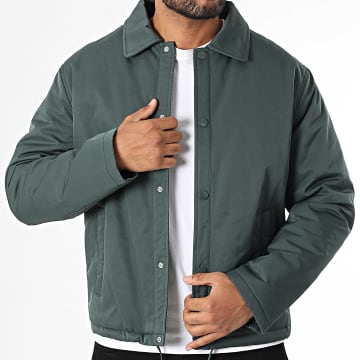 Frilivin - B23 Chaqueta abotonada verde oscuro