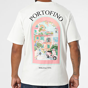 Frilivin - Portofino Camiseta oversize 42P Beige claro