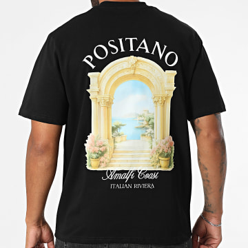 Frilivin - Camiseta oversize Positano 38L Negra