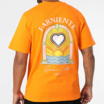 Frilivin - Camiseta oversize 36J Naranja