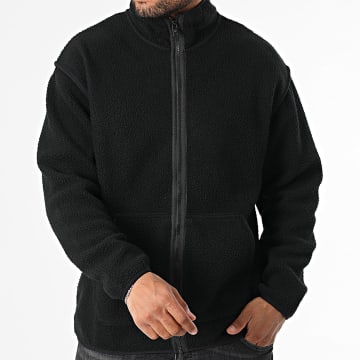 Classic Series - Chris 243030 Zwart Fleecejack met Ritssluiting