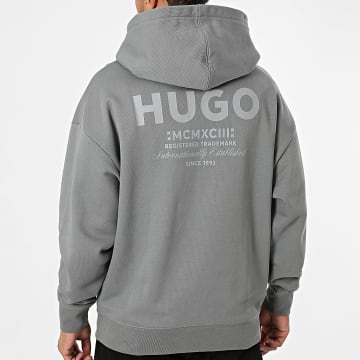 Hugo Blue - Sweat Capuche Nazardo 50510724 Gris Anthracite