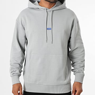 Hugo Blue - Sweat Capuche Nalonso 50522374 Gris Clair