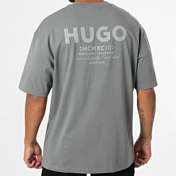 Hugo Azul - Nalono Camiseta oversize 50509776 Gris antracita