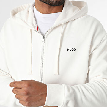 HUGO - Sweat Zippé Capuche Dapozip 50548651 Blanc