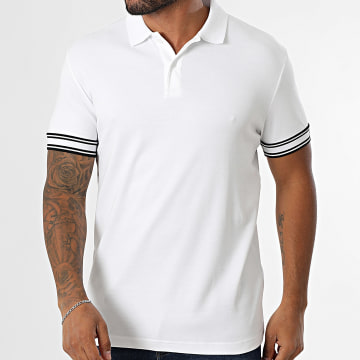 BOSS - Polo de manga corta Slim Zone 50544448 Blanco