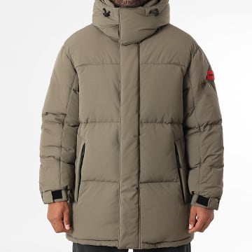 HUGO - Doudoune Capuche Longue Melmus 2541 50547890 Taupe