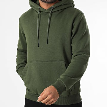 Jack And Jones - Sweat Capuche Bradley Vert Kaki Foncé