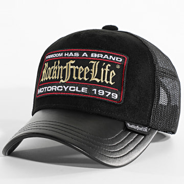 Rock'n Free Life - Trucker Rock Mütze N252 Schwarz