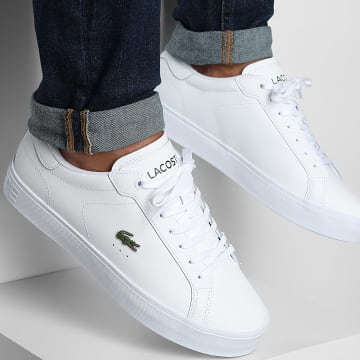 Lacoste - Zapatillas Powercourt Graphic 225 Blancas