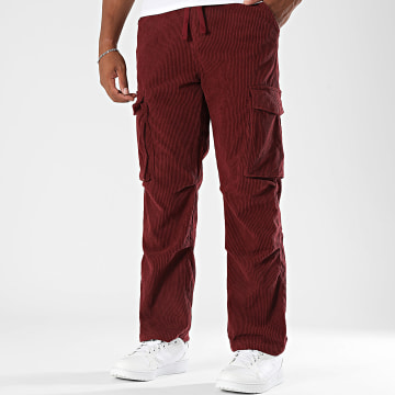 MTX - Pantalon Cargo Velour Côtelé 010 Bordeaux
