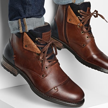 Redskins - Laarzen NK571ZS Yedos Brandy Navy