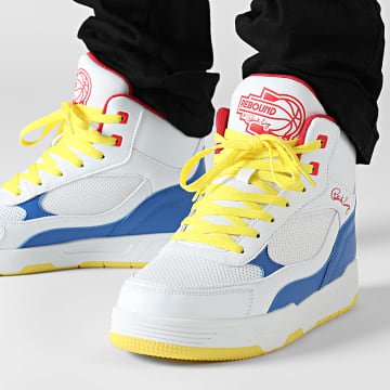 Ewing Athletics - Sneakers Montantes Rebound Shake N Bake 1RMBE07 White Blue