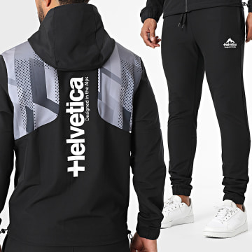 Helvetica - Denis Swindon Chándal Gris Negro