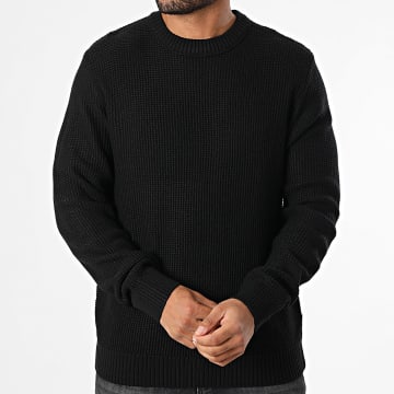 Jack And Jones - Pull Texturé Roy Noir