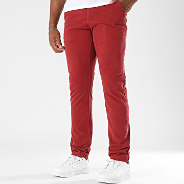 MTX - Pantalon Chino Slim 233 Rouge Brique