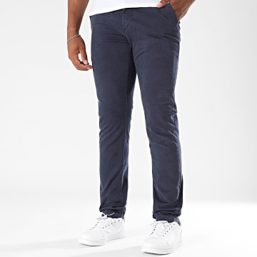 MTX - Pantalon Chino Slim 233 Bleu Marine