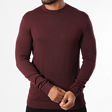 Only And Sons - Pull Wyler Life Bordeaux