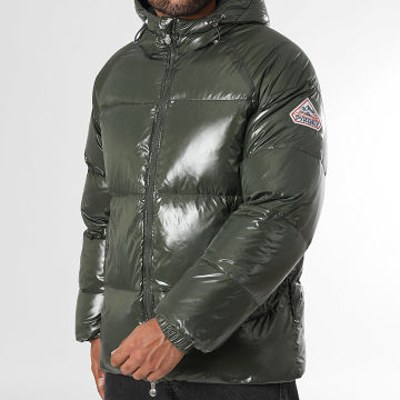 Pyrenex - Plumífero con capucha Sten Verde Caqui