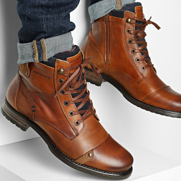 Redskins - Stivali Yani Cognac Navy