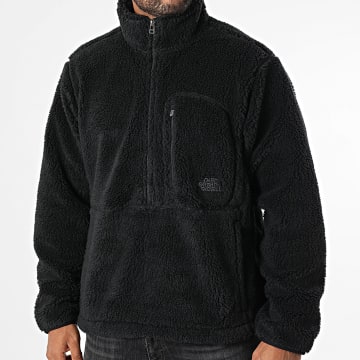 The North Face - Extreme Pile 2 Zip Neck Fleece Sweat Top A88Y6 Nero