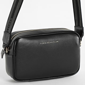Tommy Hilfiger - Sac A Main Femme Logotape Camera 7689 Noir