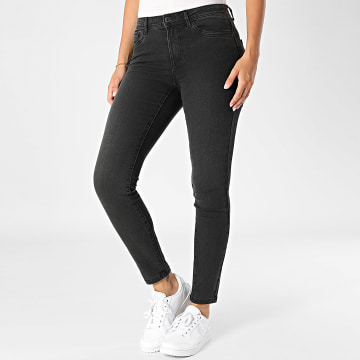 Vero Moda - Vaqueros pitillo Tanya para mujer Negro