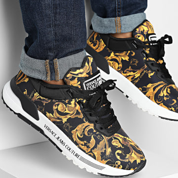 Versace Jeans Couture - Manden Fondo Dynamic YA3SA1-ZSD05 Zwart Geel