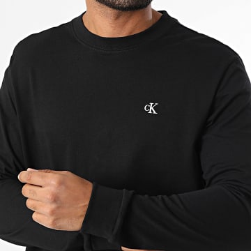 Calvin Klein - RD247 Camiseta de manga larga negra