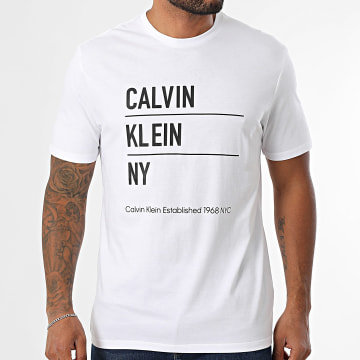 Calvin Klein - RD818 Camiseta blanca