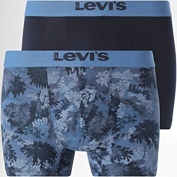 Levi's - Lot De 2 Boxers 701235944 Bleu Marine Bleu Gris