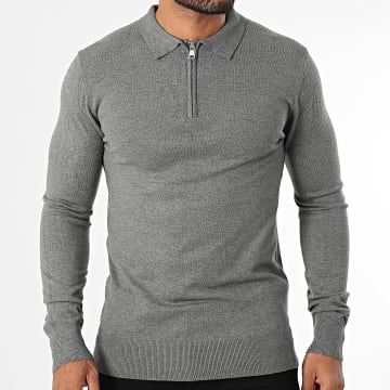 MTX - Pul Zipped Collar 030 Gris Chiné