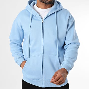 MTX - Sweatshirt mit Reißverschluss und Kapuze 010 Hellblau