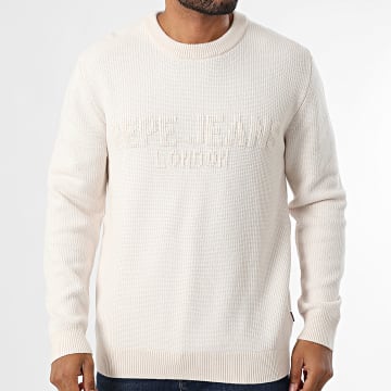 Pepe Jeans - Pull Phineas PM7000016 Beige Clair