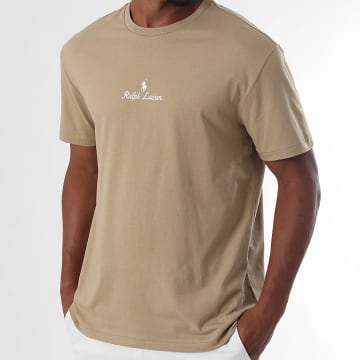 Polo Ralph Lauren - Tee Shirt Logo Embroidery Beige