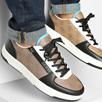 Guess - Baskets FMFVENFAB12 Beige Blue