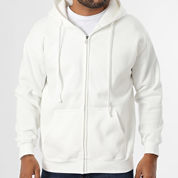 MTX - Kapuzen-Sweatshirt mit Reißverschluss 010 Weiß